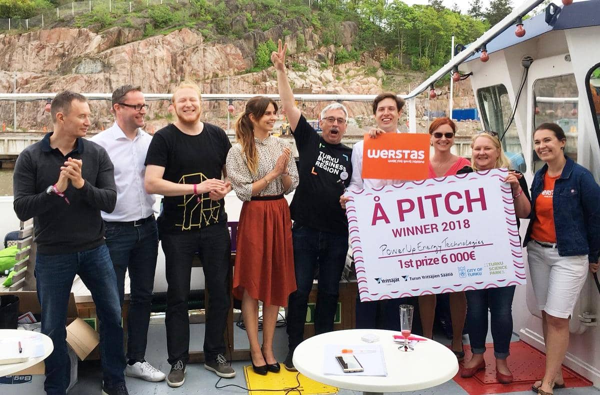 Virolaisstartup Å Pitchin voittoon