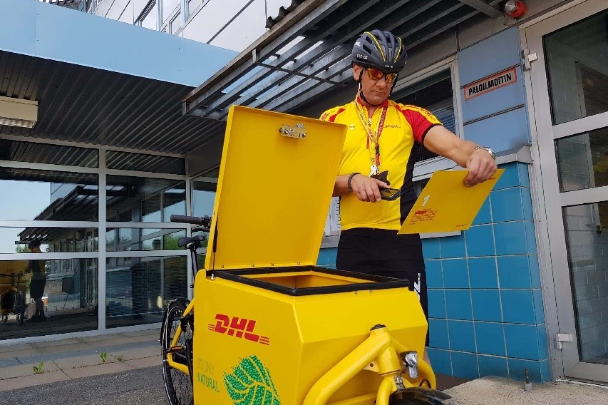 Citylogistiikan uudet ratkaisut -hankkeen ensimmäisen pilotin kumppaniksi DHL Express