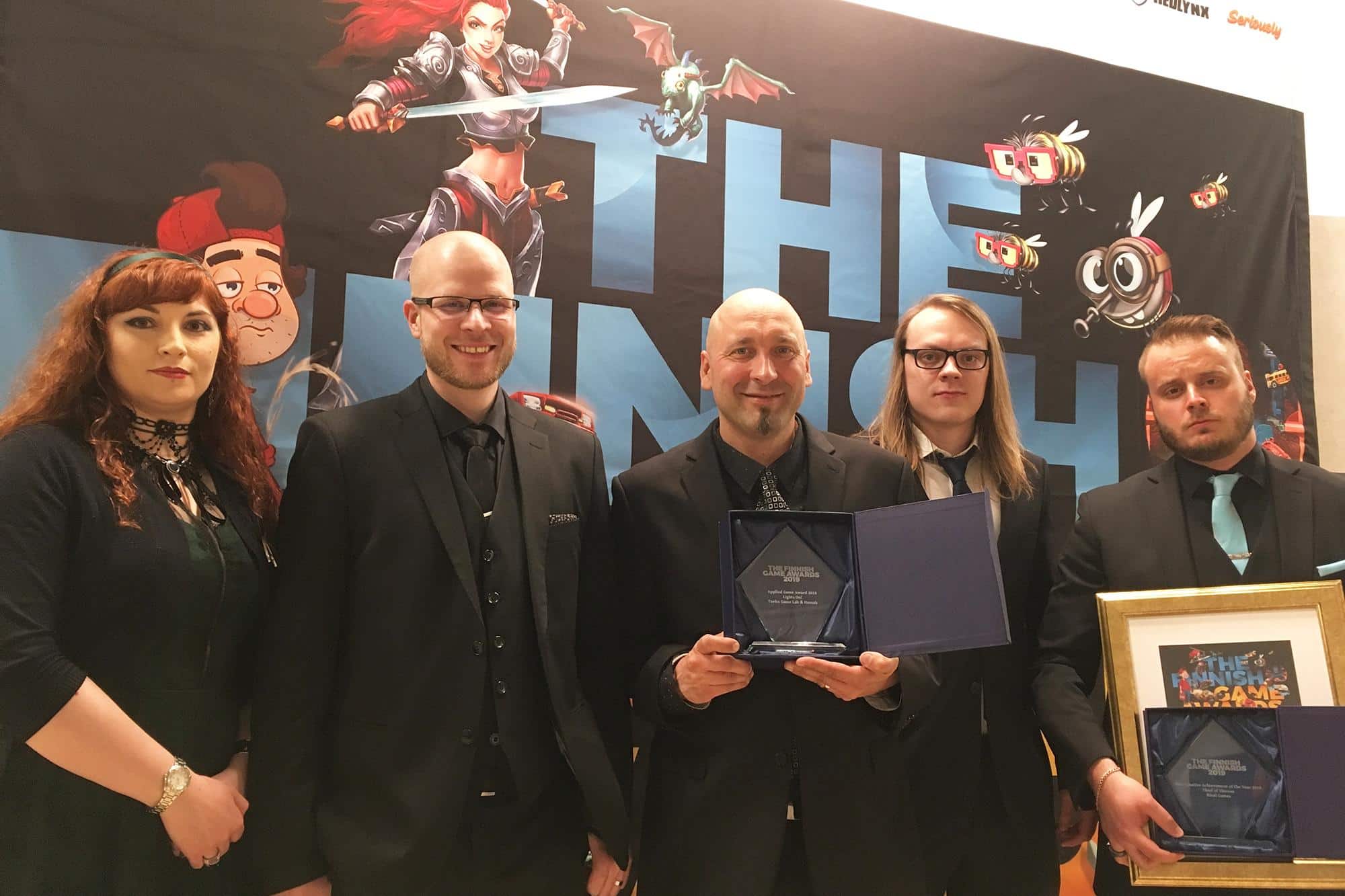 Teams from Turku victorious in Finnish Game Awards 2018