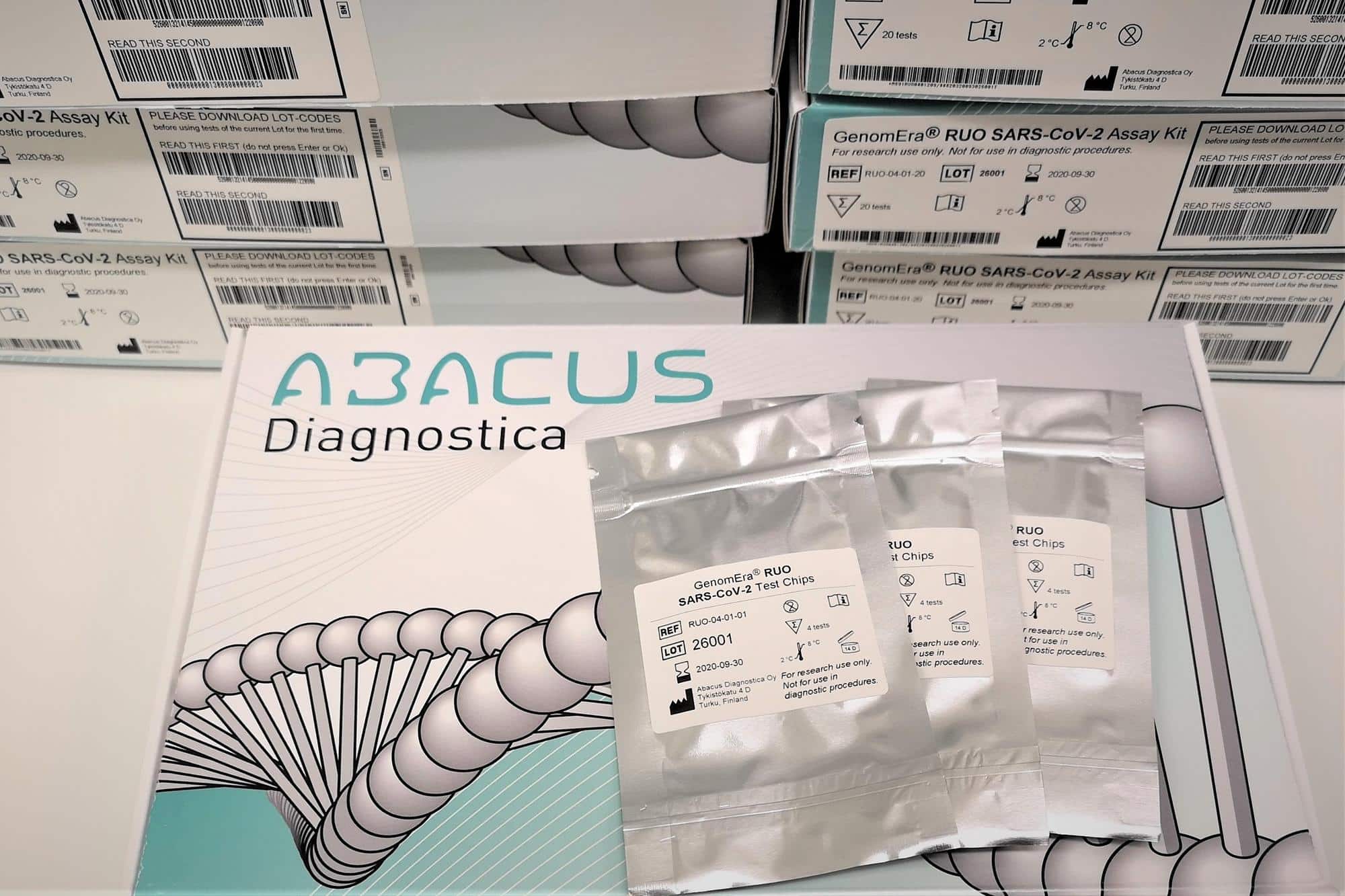 Fimealta poikkeuslupa Abacus Diagnostican COVID-19 -testille