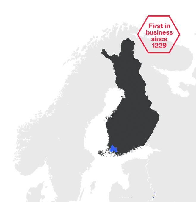 Turun seutu karttakuva.