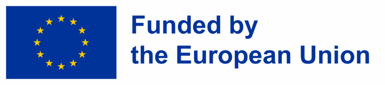 Funded by the European Union logo.