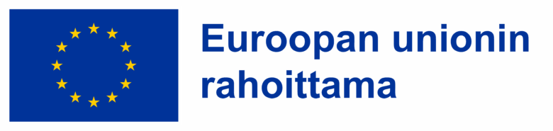 Euroopan unionin rahoittama -logo.