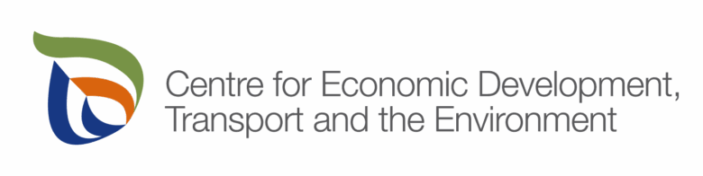 Centre for Economic Development, Transport and the Environment logo.