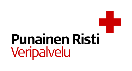 Punainen Risti Veripalvelu -logo.