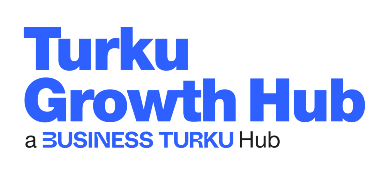 Logo: Turku Growth Hub, a Business Turku Hub.