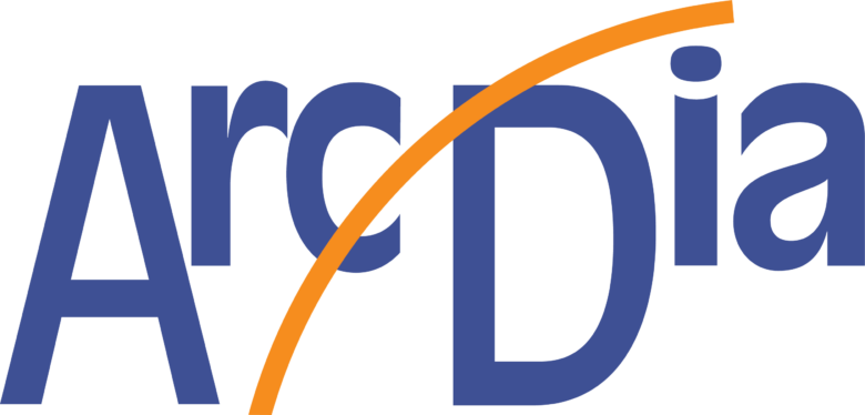 ArcDia logo.