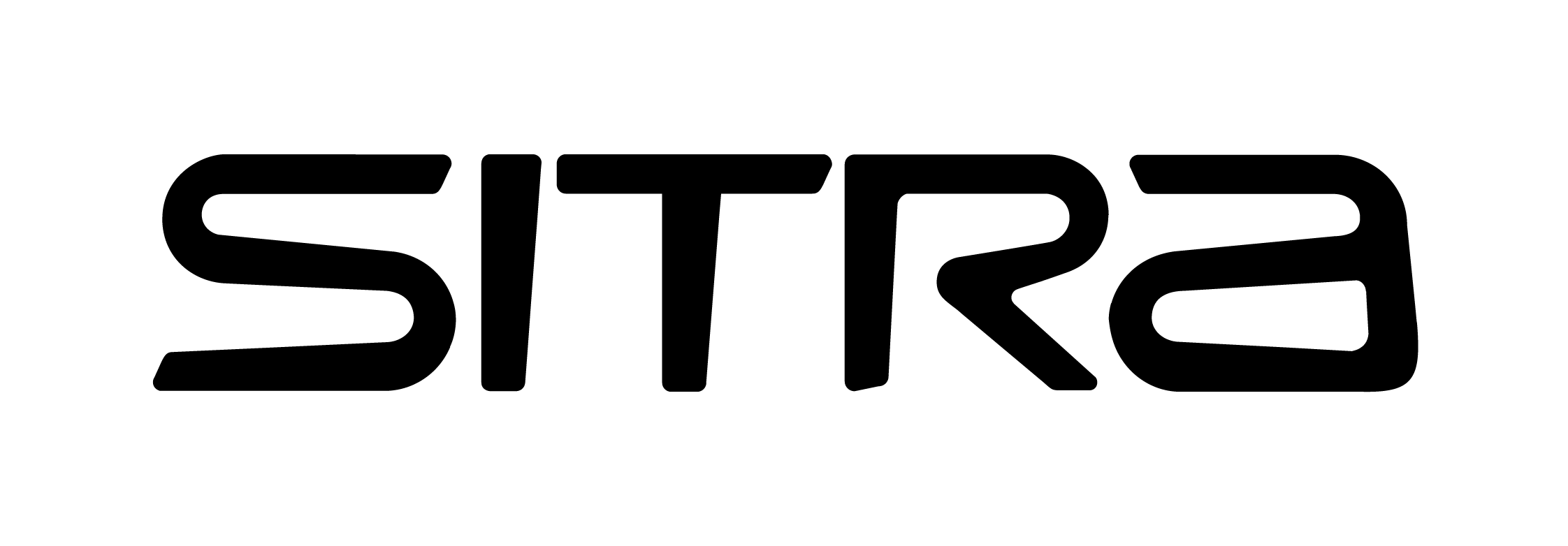 Sitran musta logo.