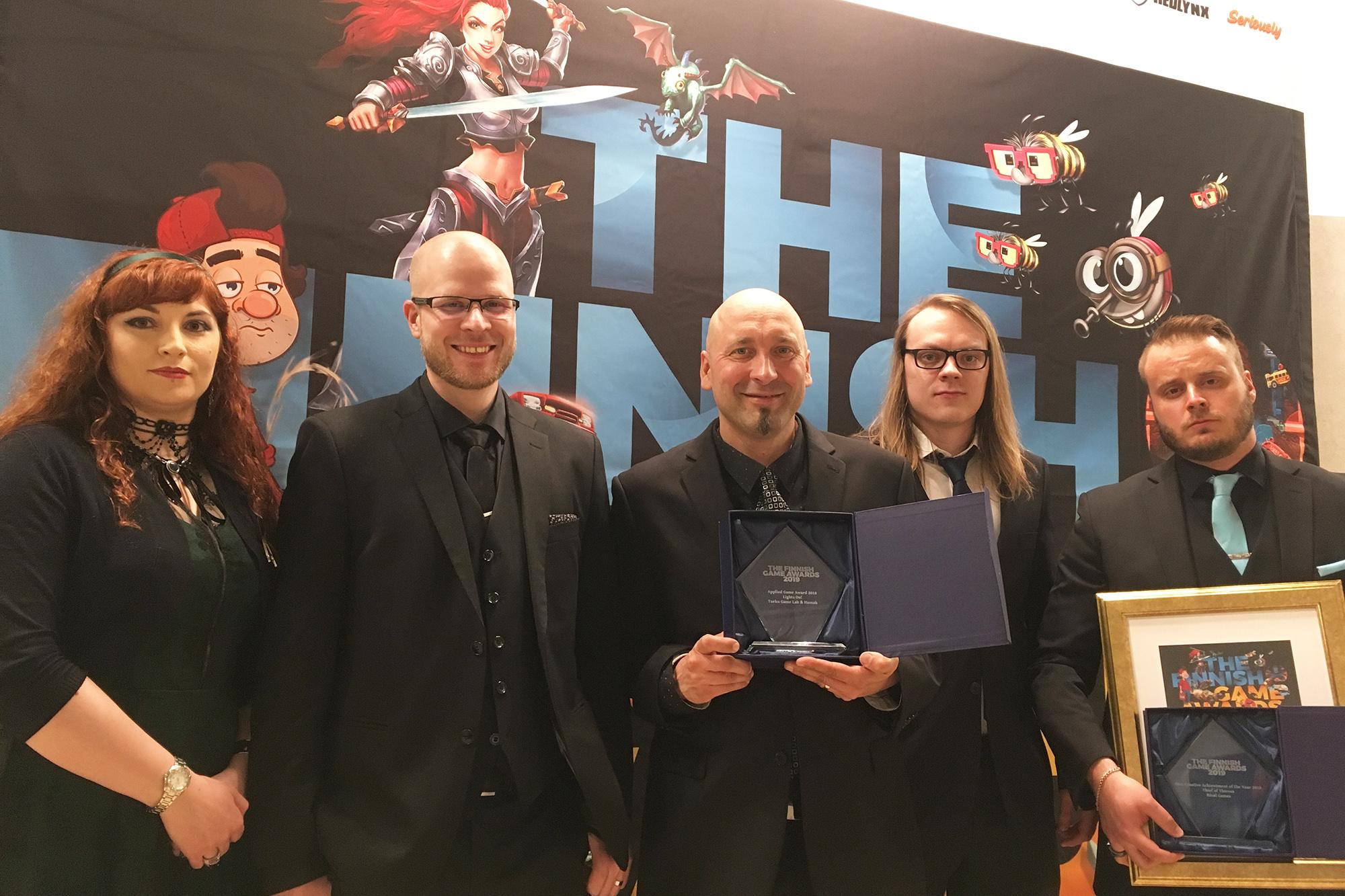 Teams from Turku victorious in Finnish Game Awards 2018